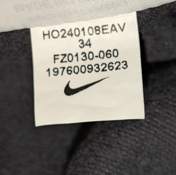 Nike Life Mens Chamois Double Knee Work Pants Black Size 34 New NWT $155 - Picture 12 of 16